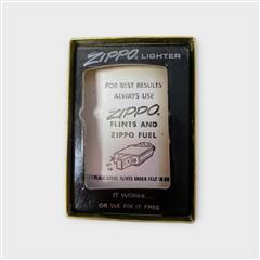 Zippo Classic Brushed Chrome Finish Pocket Lighter, No. 200